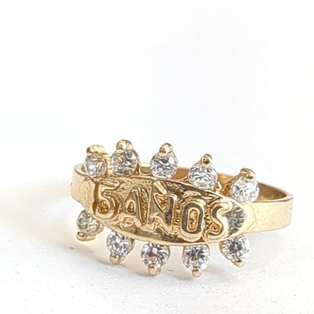 ANILLITO ORO 10 K 2,10 GRMS (SEMINUEVO)