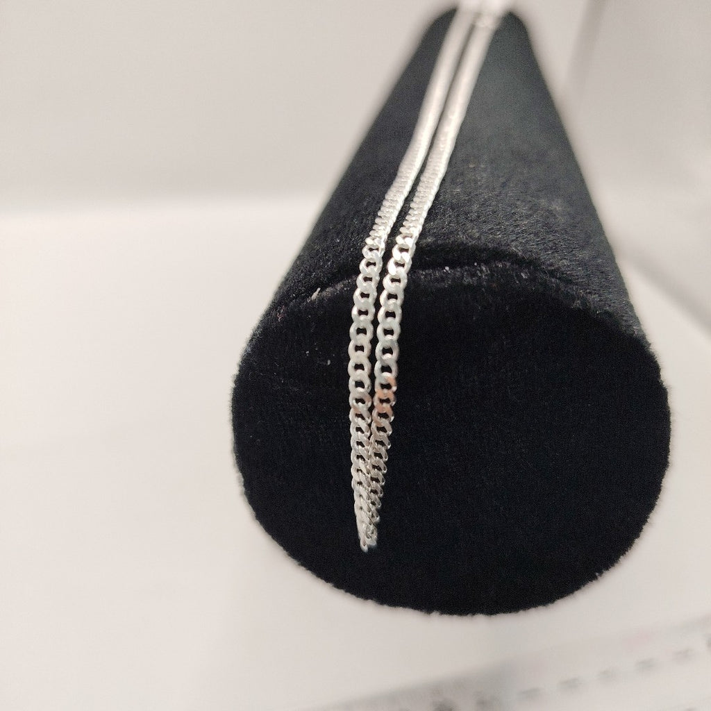 CADENA BARBADA PLATA .925 50 CM 5.03 GR (NUEVO)