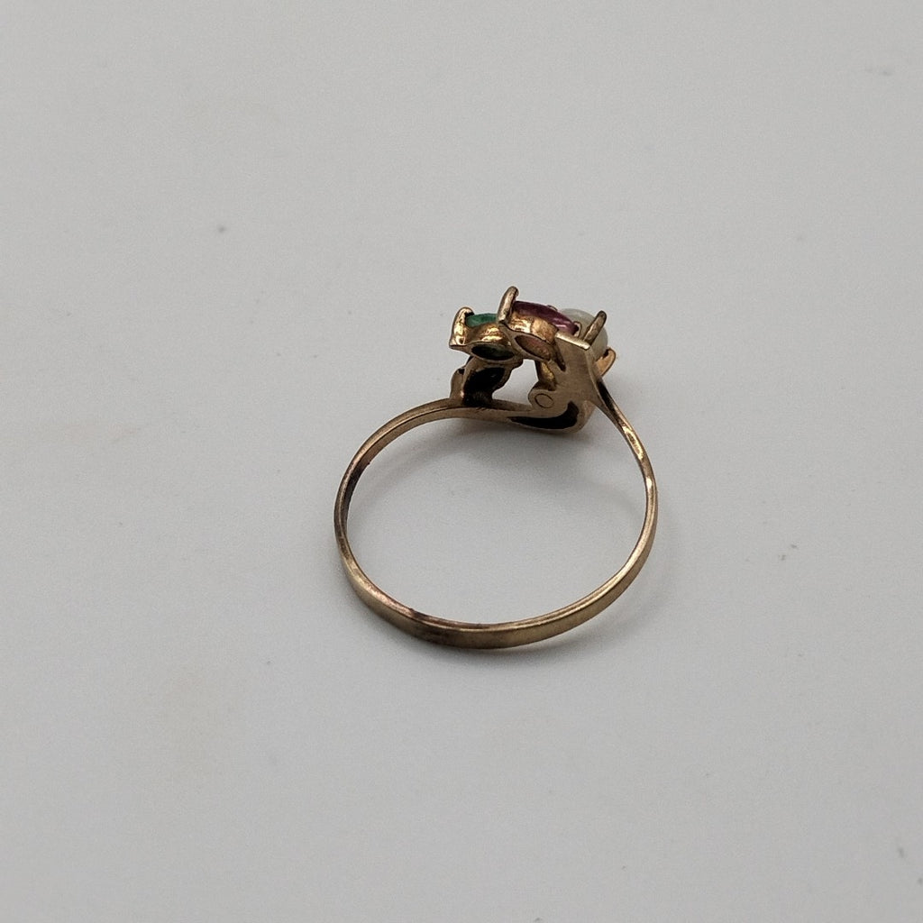 ANILLO ORO 10 K 1,20 GRMS (SEMINUEVO)