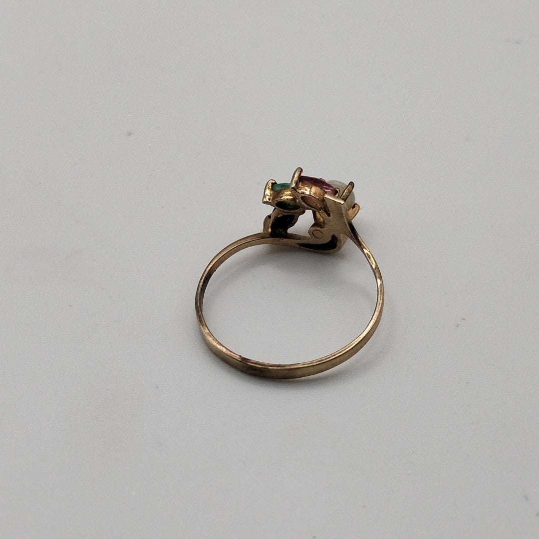 ANILLO ORO 10 K 1,20 GRMS (SEMINUEVO)