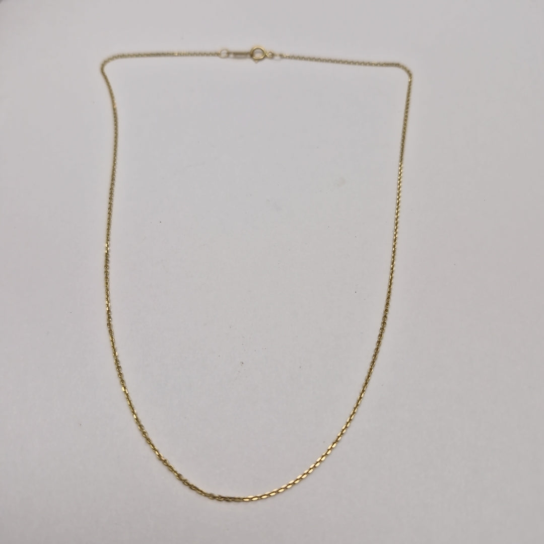 CADENA ORO 14 K 1,50 GRMS (SEMINUEVO)