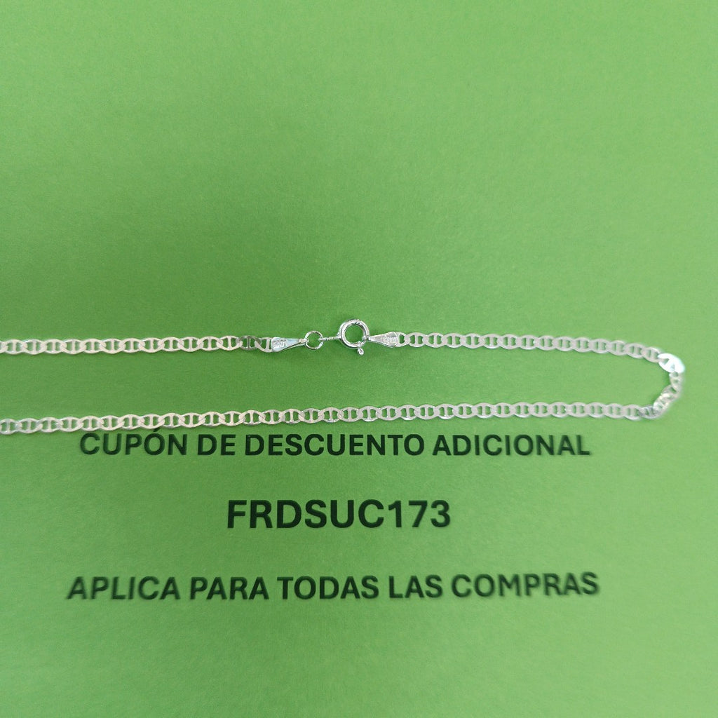 CADENA GUCHI PLATA .925 50 CM 3.13 GR (NUEVO)
