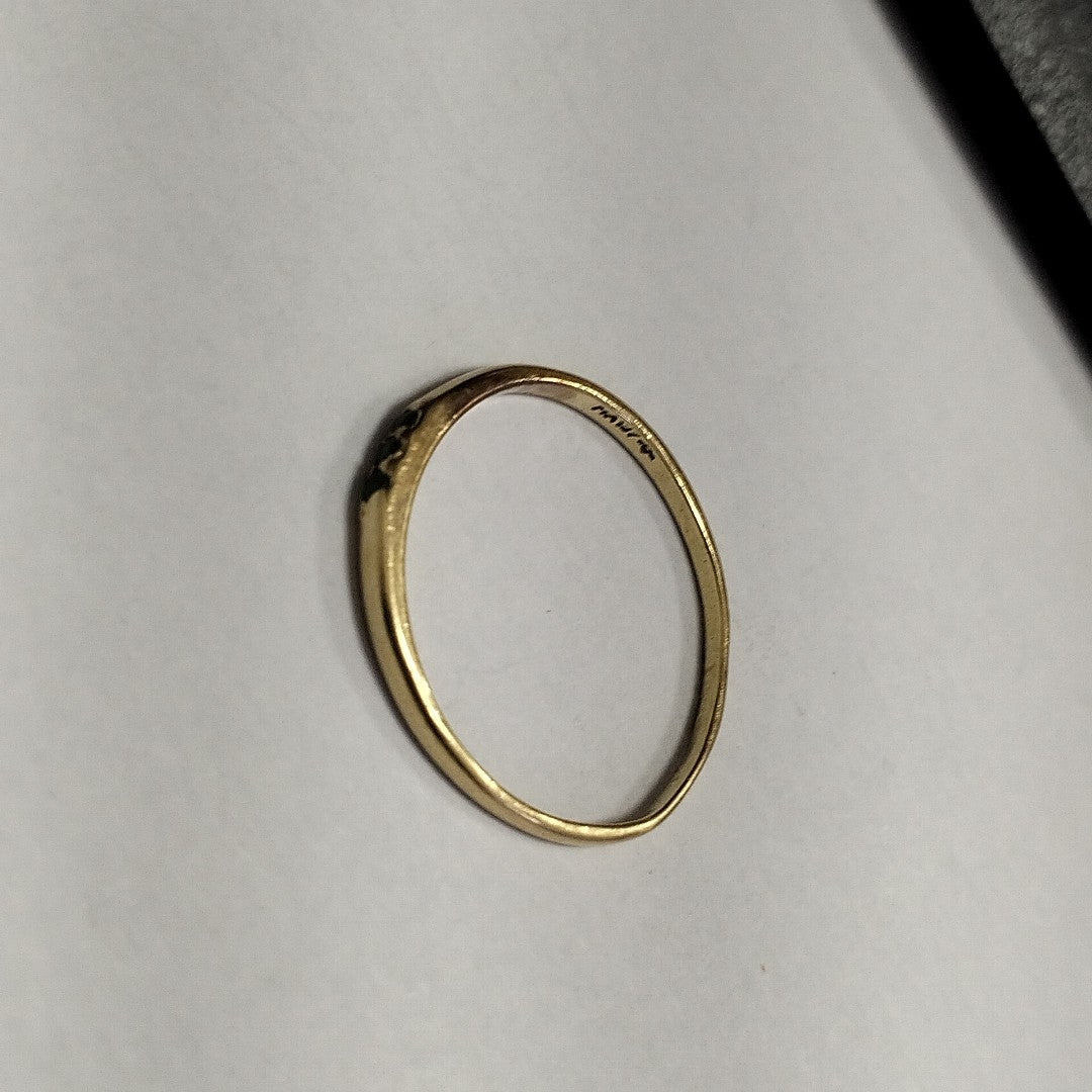 ANILLO ORO 14 K 1.1 GRMS (SEMINUEVO)