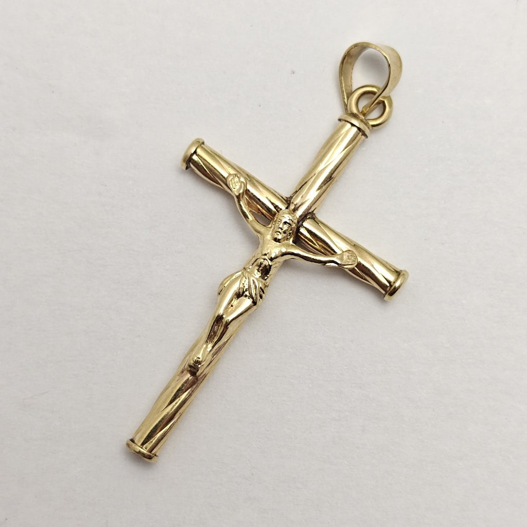 CRUCIFIJO ORO 10 K 1,90 GRMS (SEMINUEVO)