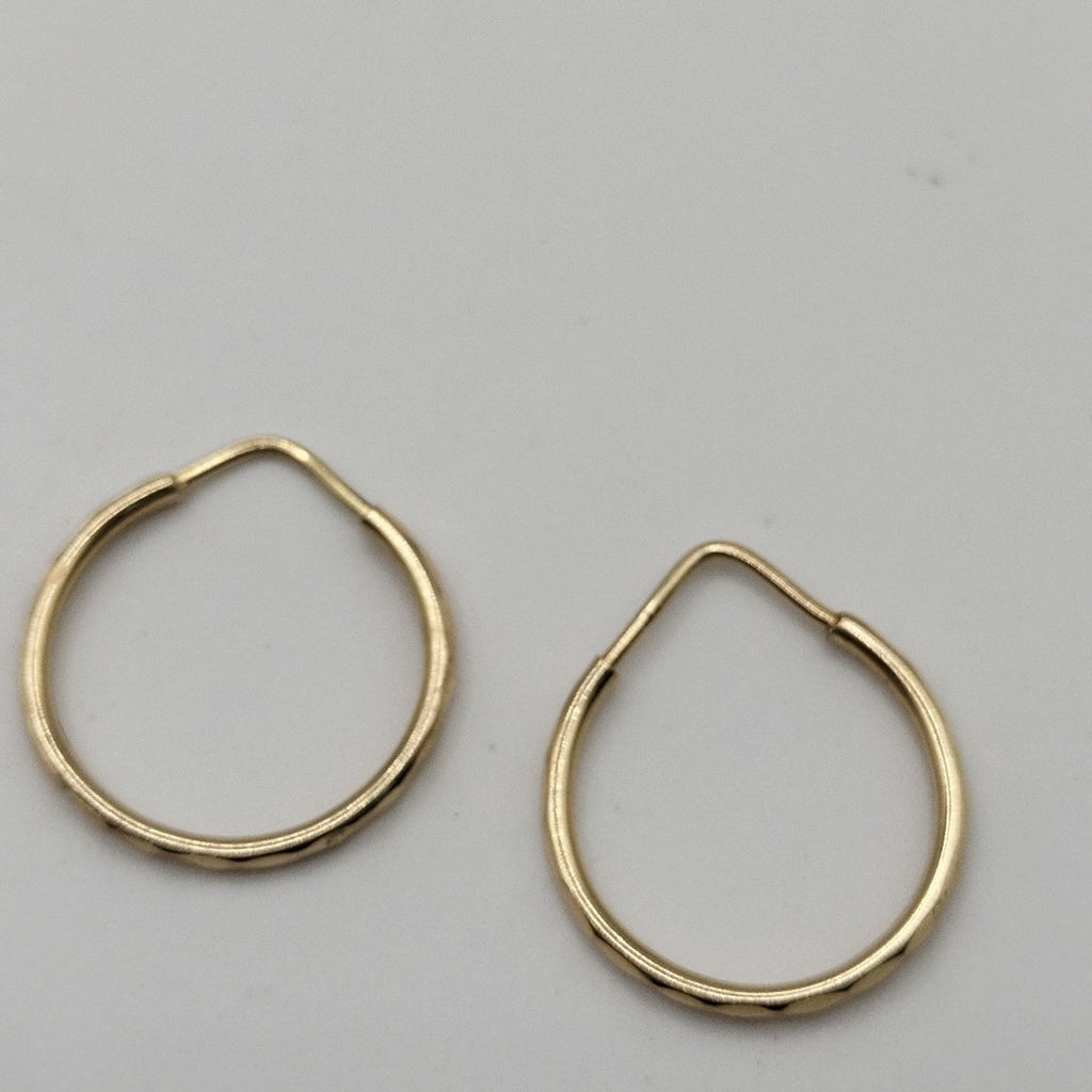 ARRACADAS PAR ORO 14 K 1.4 GRMS (SEMINUEVO)