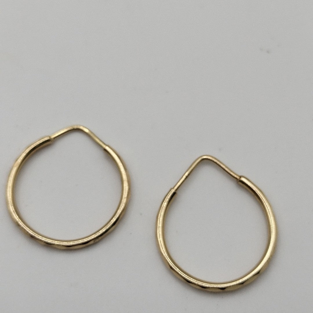ARRACADAS PAR ORO 14 K 1.4 GRMS (SEMINUEVO)