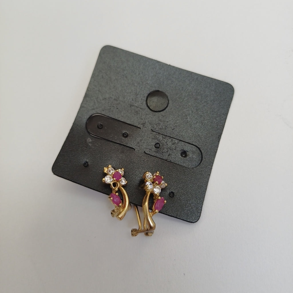 ARETES PAR ORO 10 K 2 GRMS (SEMINUEVO)