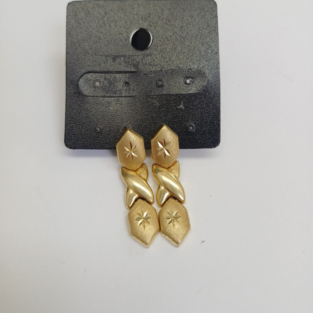 ARETES PAR ORO 14 K 4.1 GRMS (SEMINUEVO)