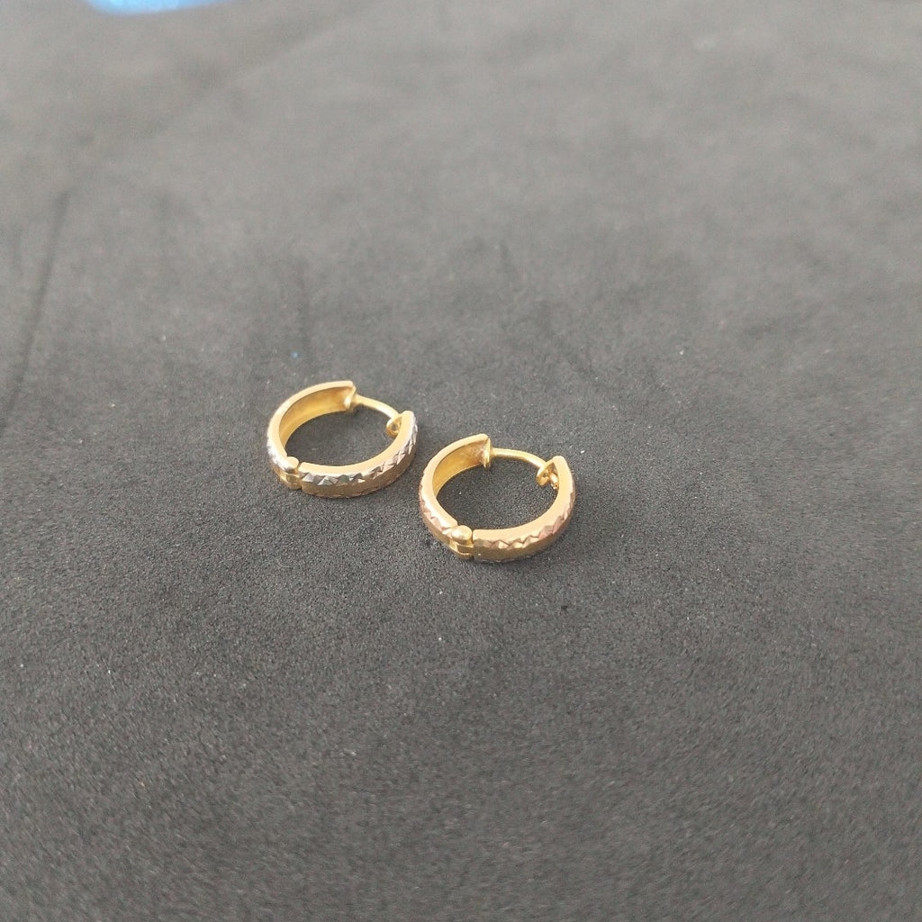 ARETES PAR ORO 14 K 1,20 GRMS (SEMINUEVO)