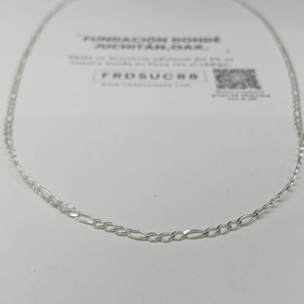 CADENA 3X1 PLATA .925 55 CM 4.33 GR (NUEVO)