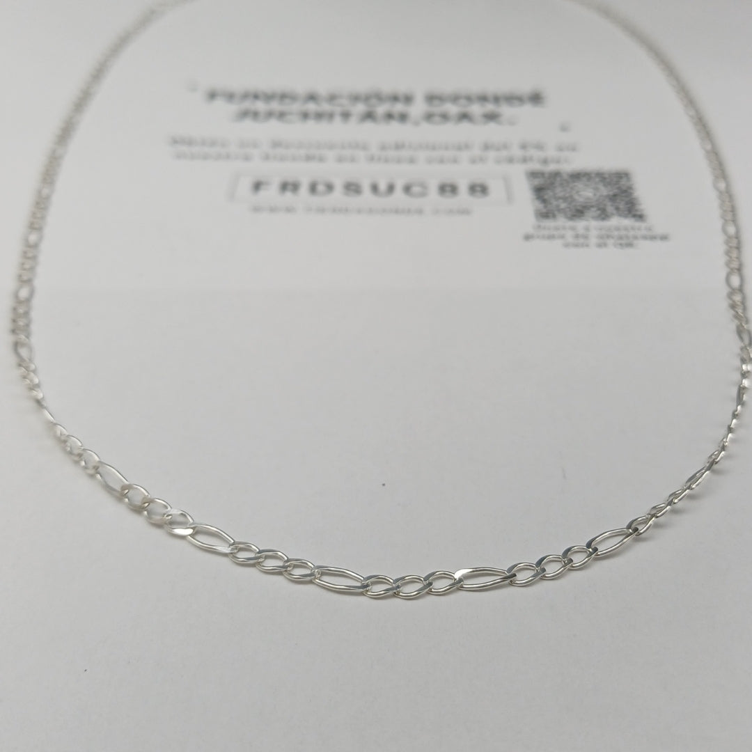 CADENA 3X1 PLATA .925 55 CM 4.33 GR (NUEVO)