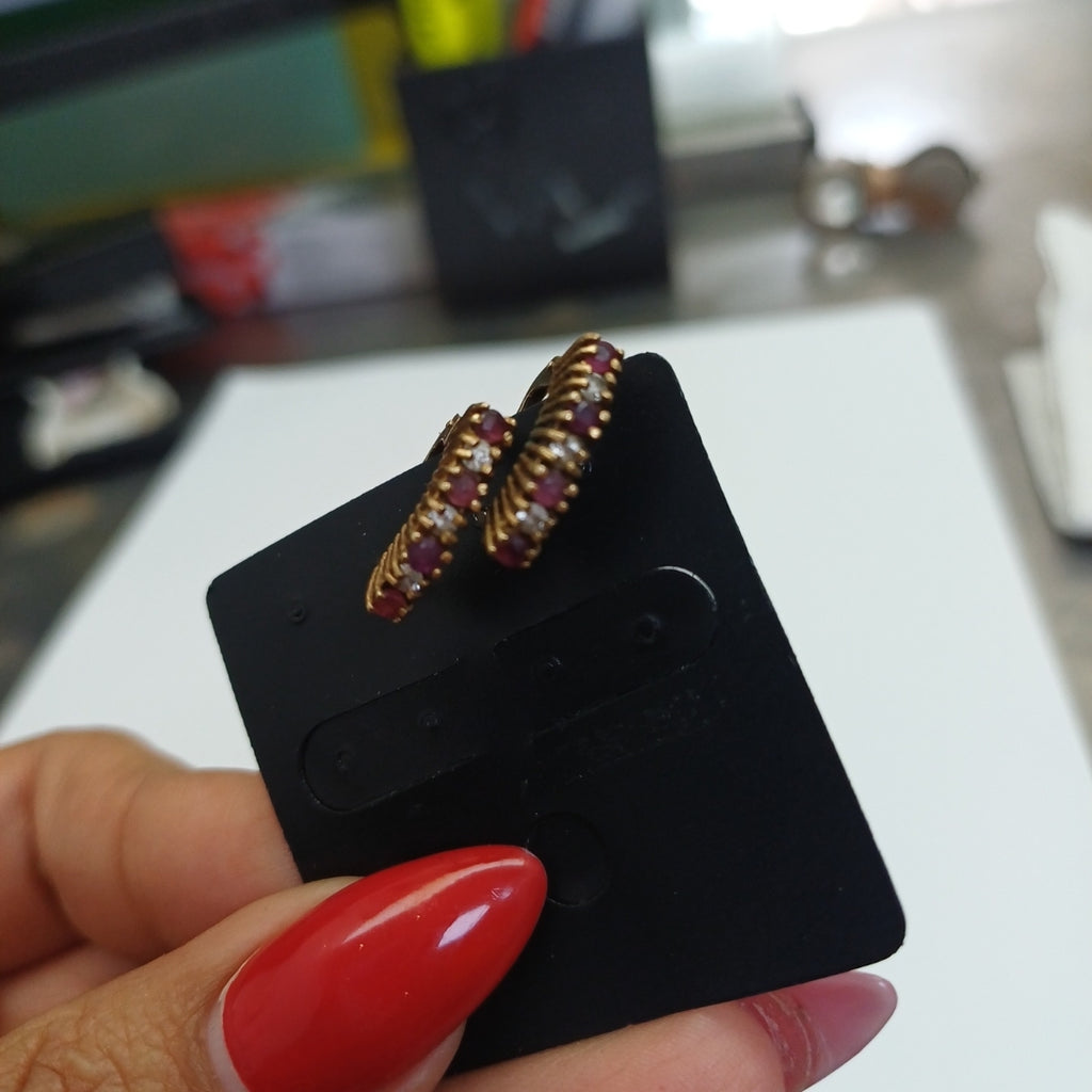 ARETES PAR ORO 10 K 2.2 GRMS (SEMINUEVO)