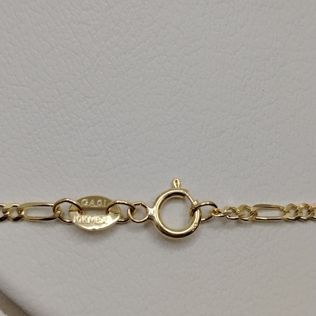 CADENAS TEJIDO 3X1 ORO 10K 55 CM 3.2 GR (NUEVO)