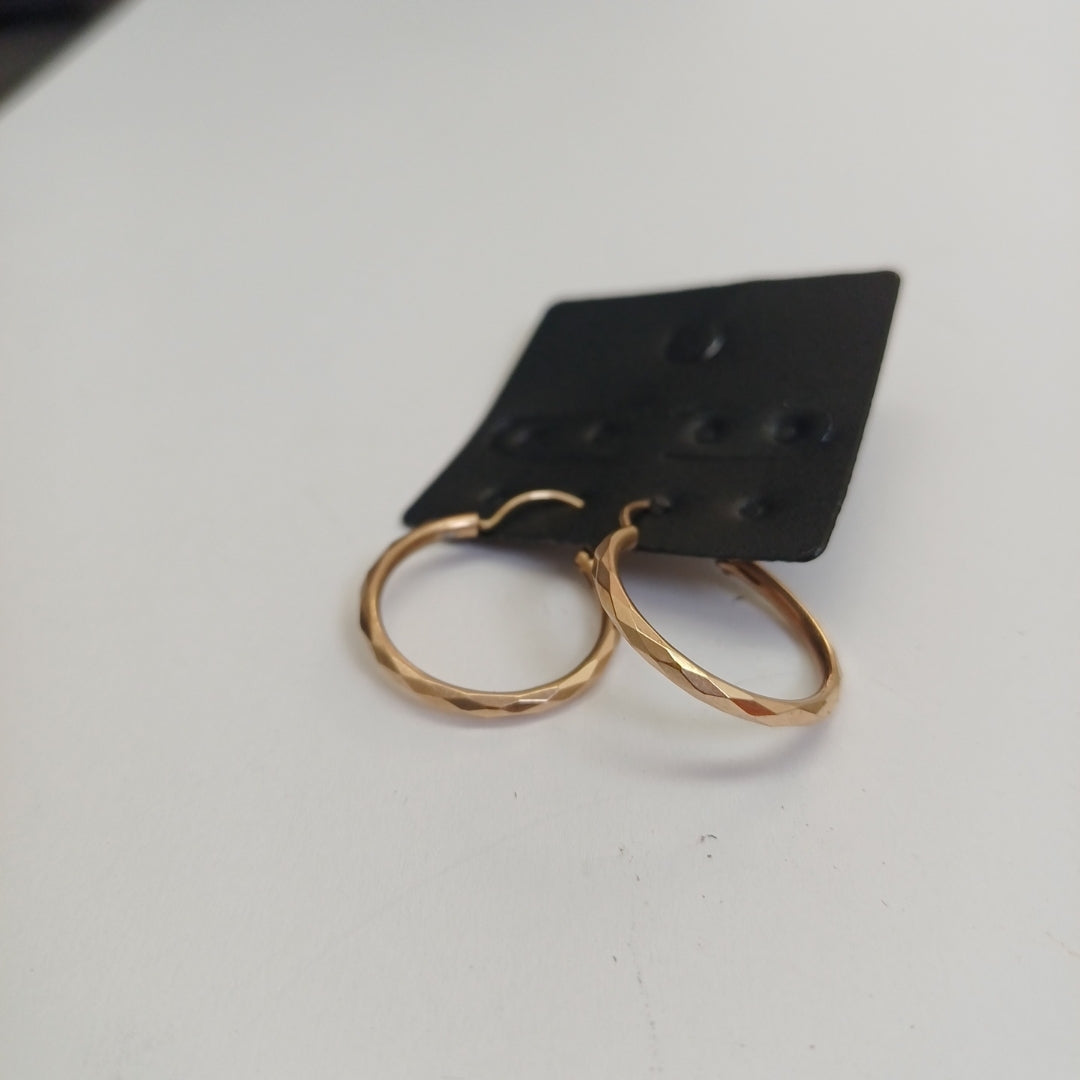 ARRACADAS PAR ORO 8 K 1.9 GRMS (SEMINUEVO)