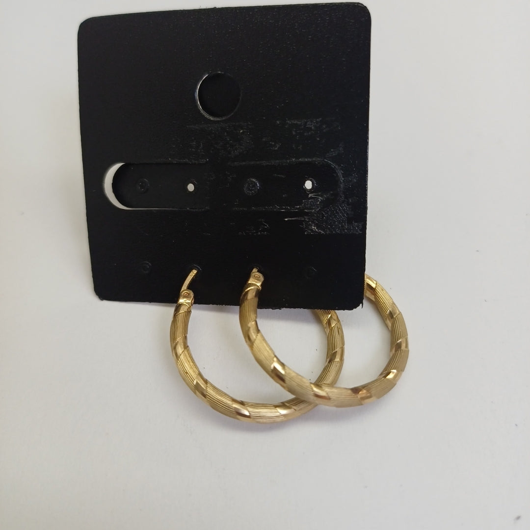 ARRACADAS PAR ORO 10 K 2.9 GRMS (SEMINUEVO)