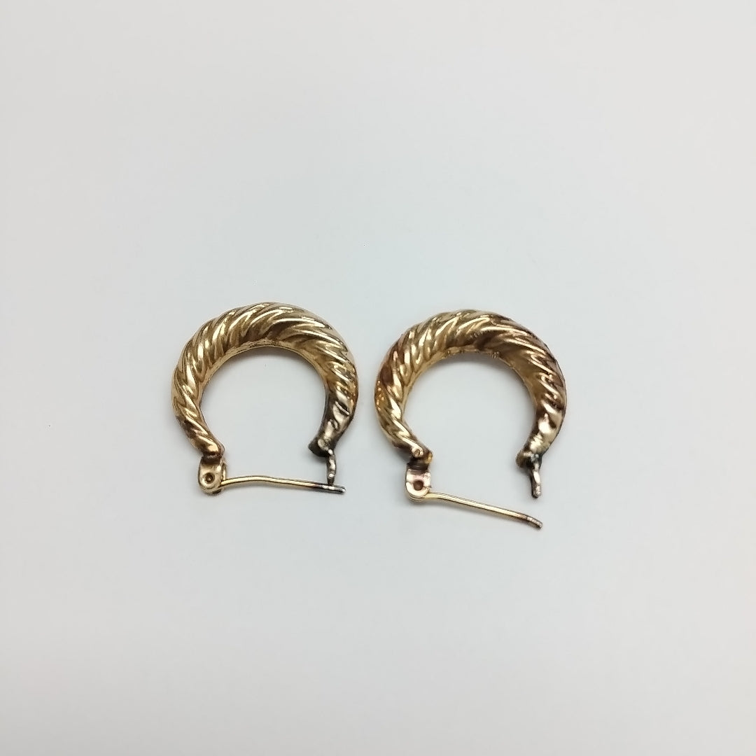 ARETES PAR ORO 10 K 1.8 GRMS (SEMINUEVO)