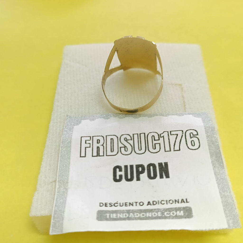 ANILLO ORO 10 K 4.7 GRMS (SEMINUEVO)