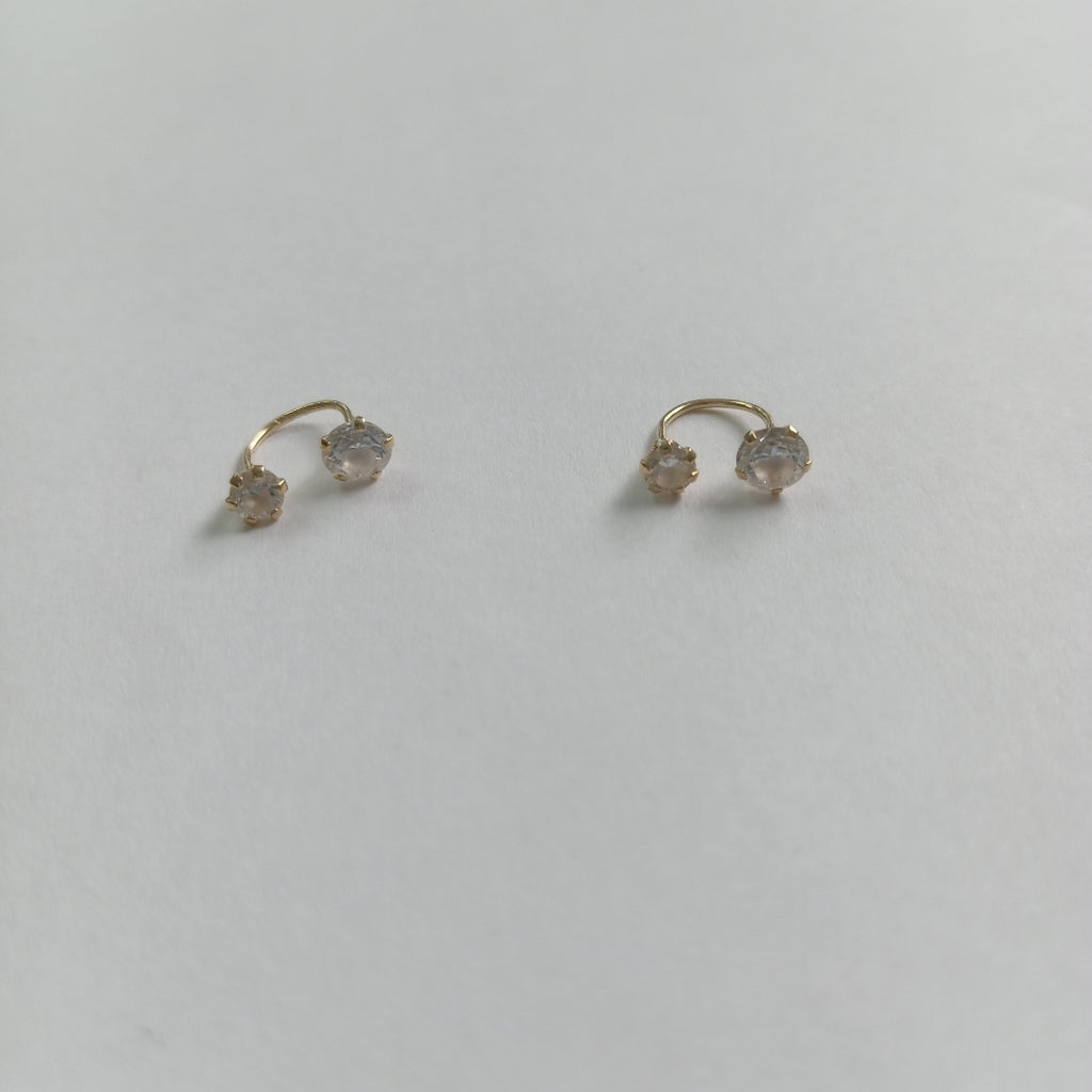 BROQUELES PAR ORO 10 K 0.5 GRMS (SEMINUEVO)