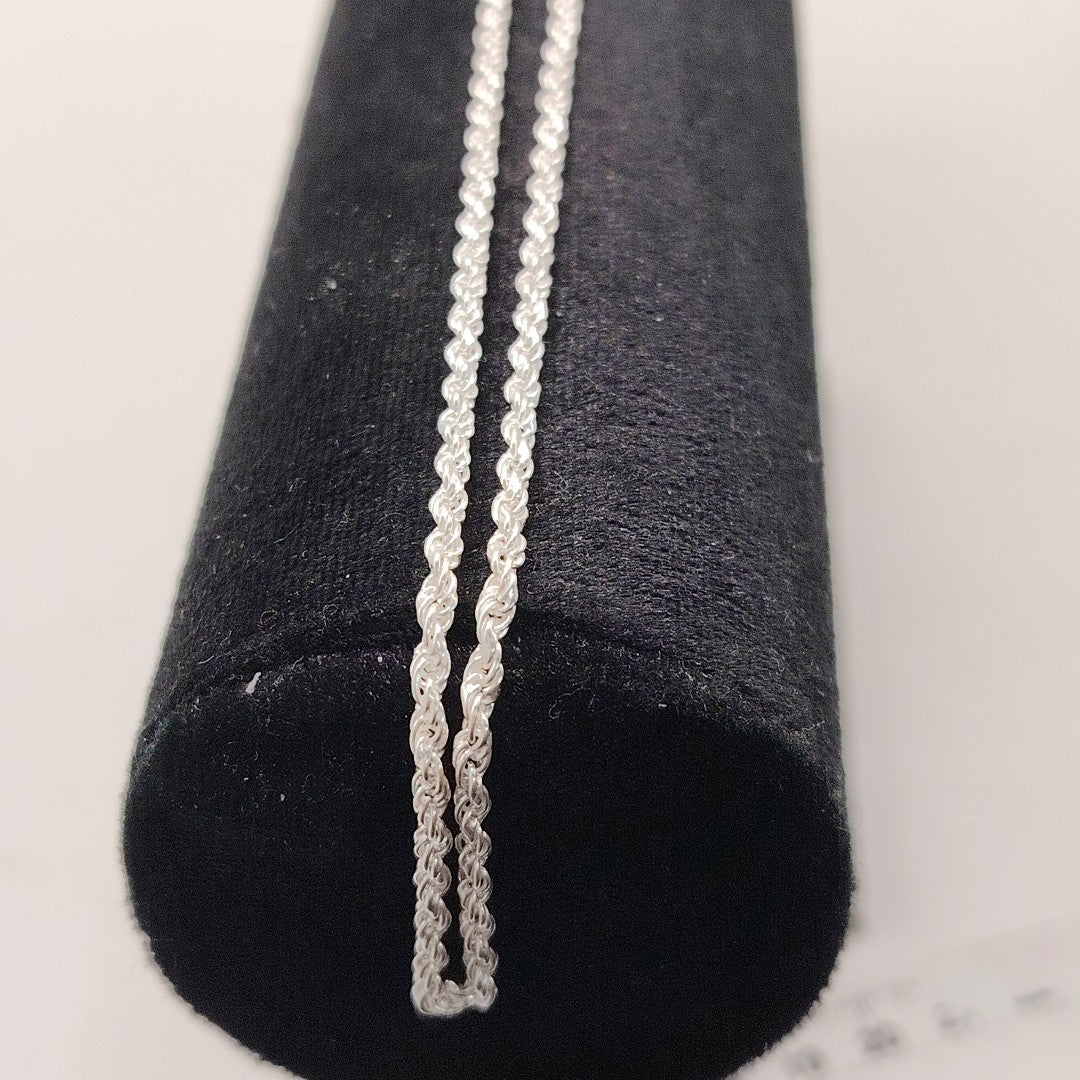 CADENA TORZAL PLATA .925 50 CM 8.42 GR (NUEVO)