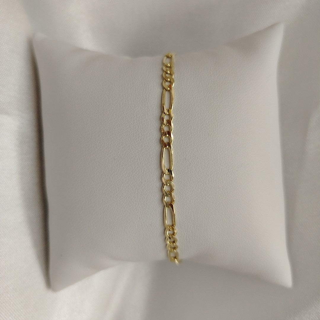 PULSERAS 3X1 ORO 14K 18 CM 2.9 GR (NUEVO)