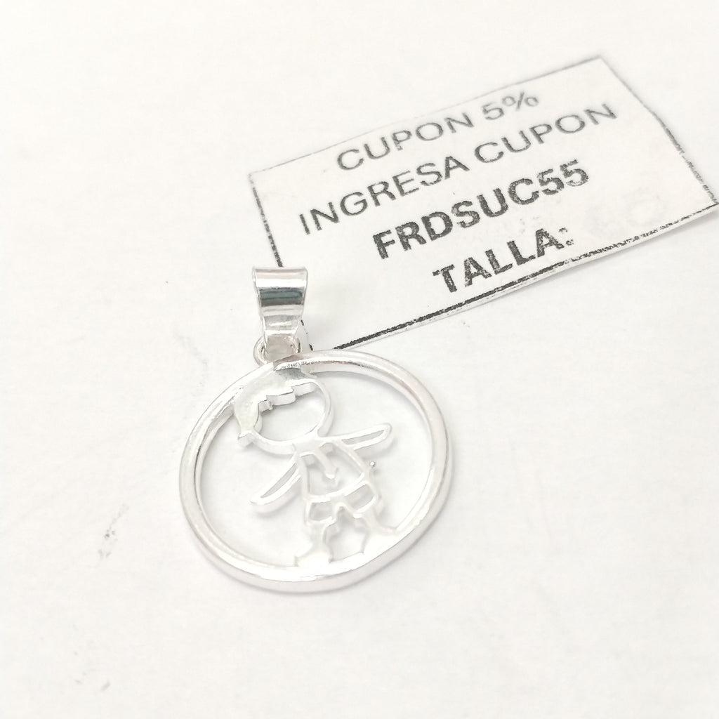 DIJE NIÑO PLATA .925 1.9 GR (NUEVO)