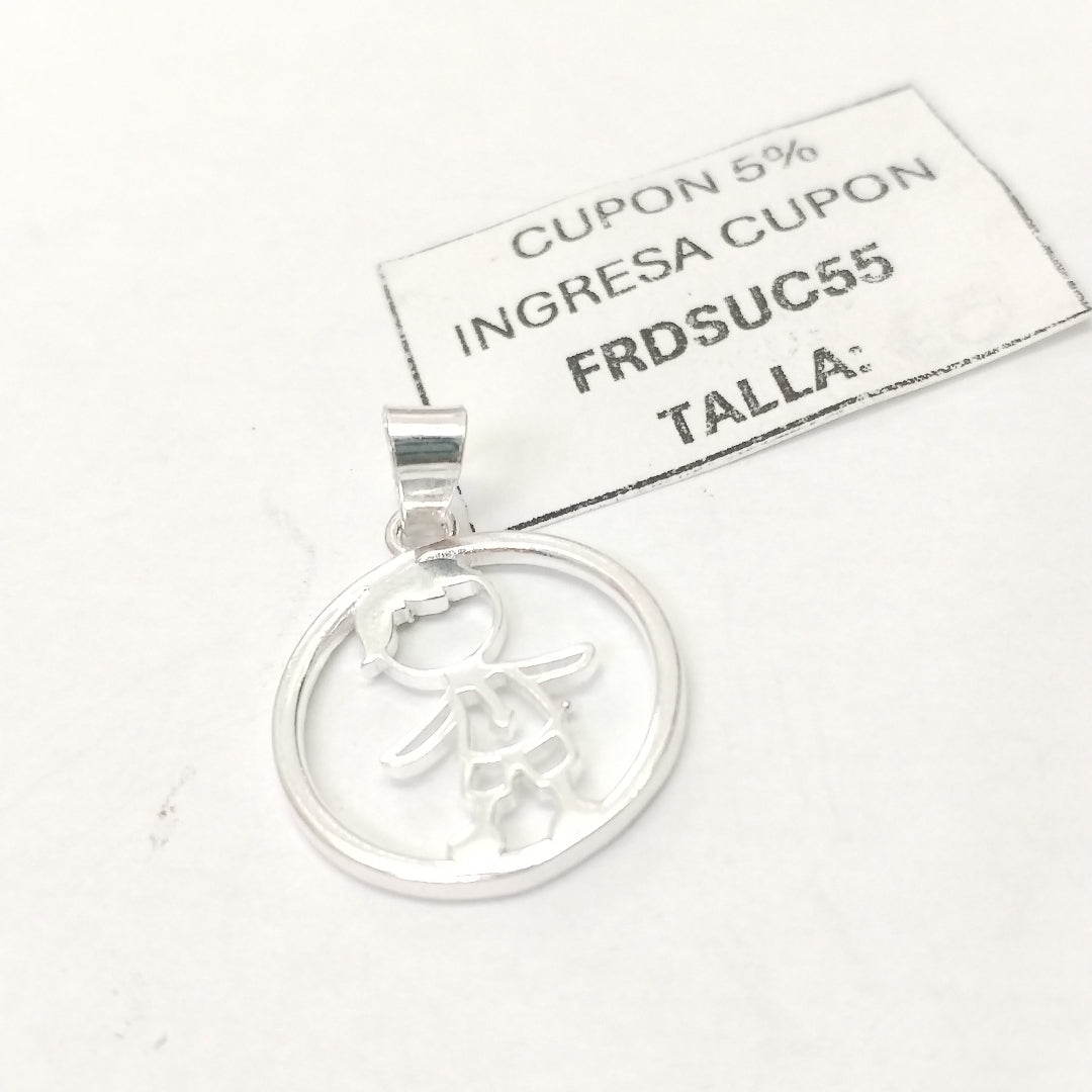DIJE NIÑO PLATA .925 1.9 GR (NUEVO)