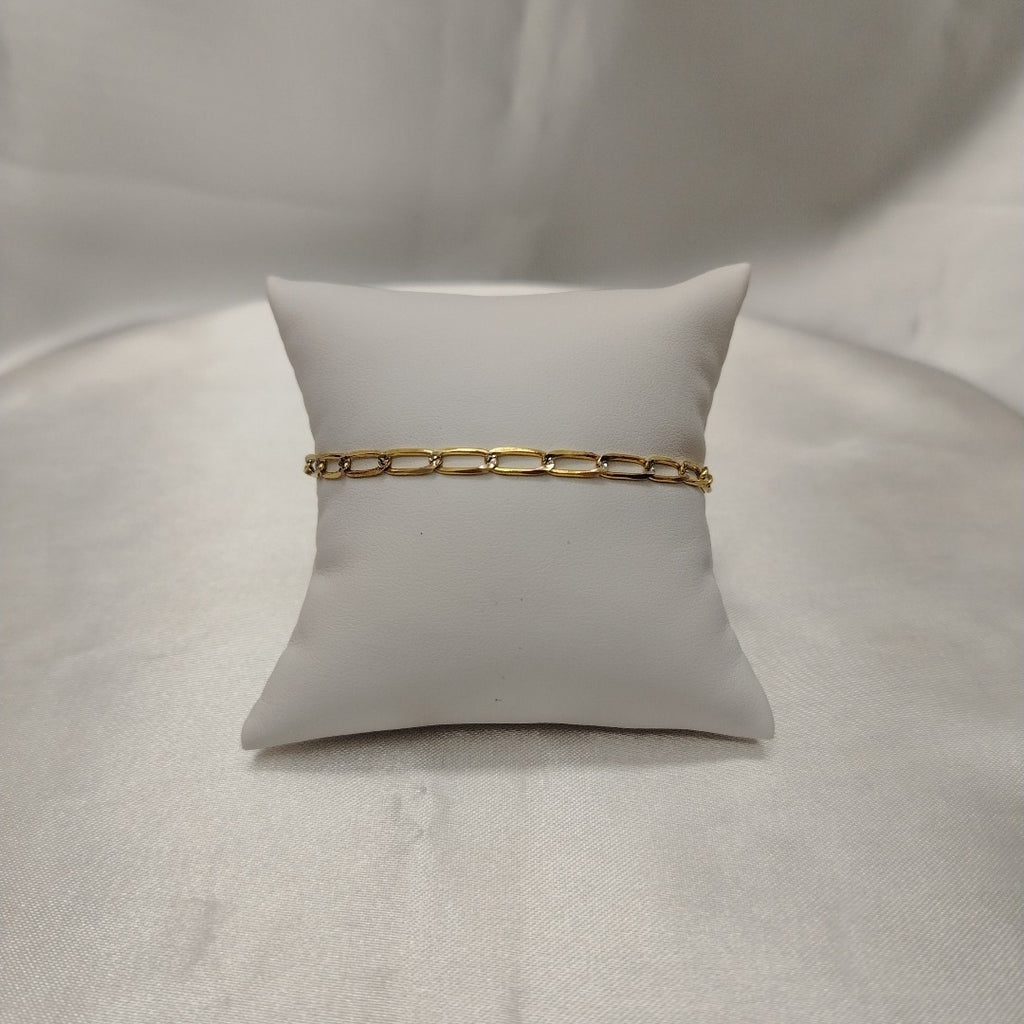 PULSERA TEJIDO ESLABONES 4G 21 CM (NUEVO)