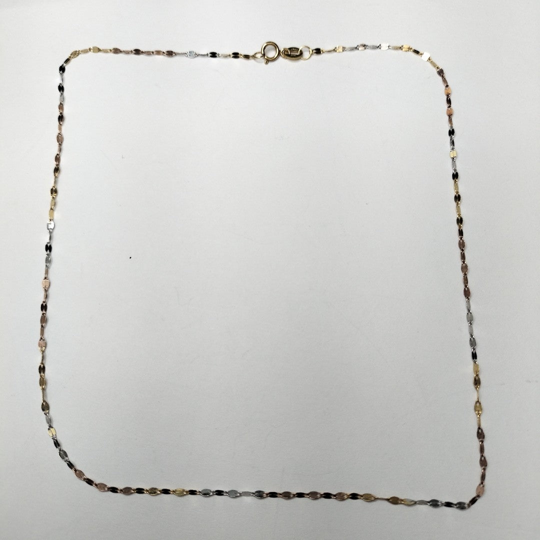 CADENA ORO 14 K 0.8 GRMS (SEMINUEVO)