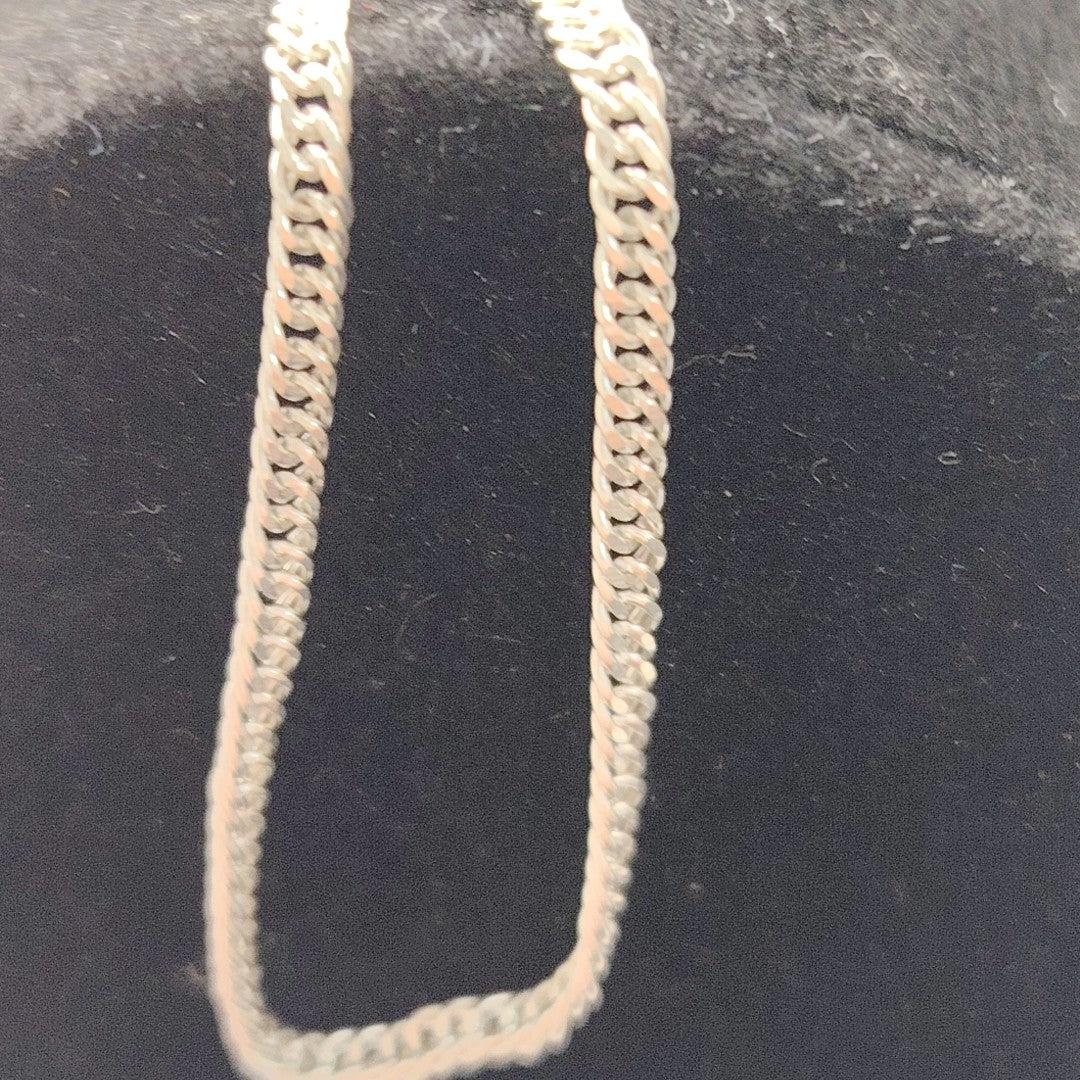 CADENA BARBADA PLATA .925 50 CM 4.12 GR (NUEVO)