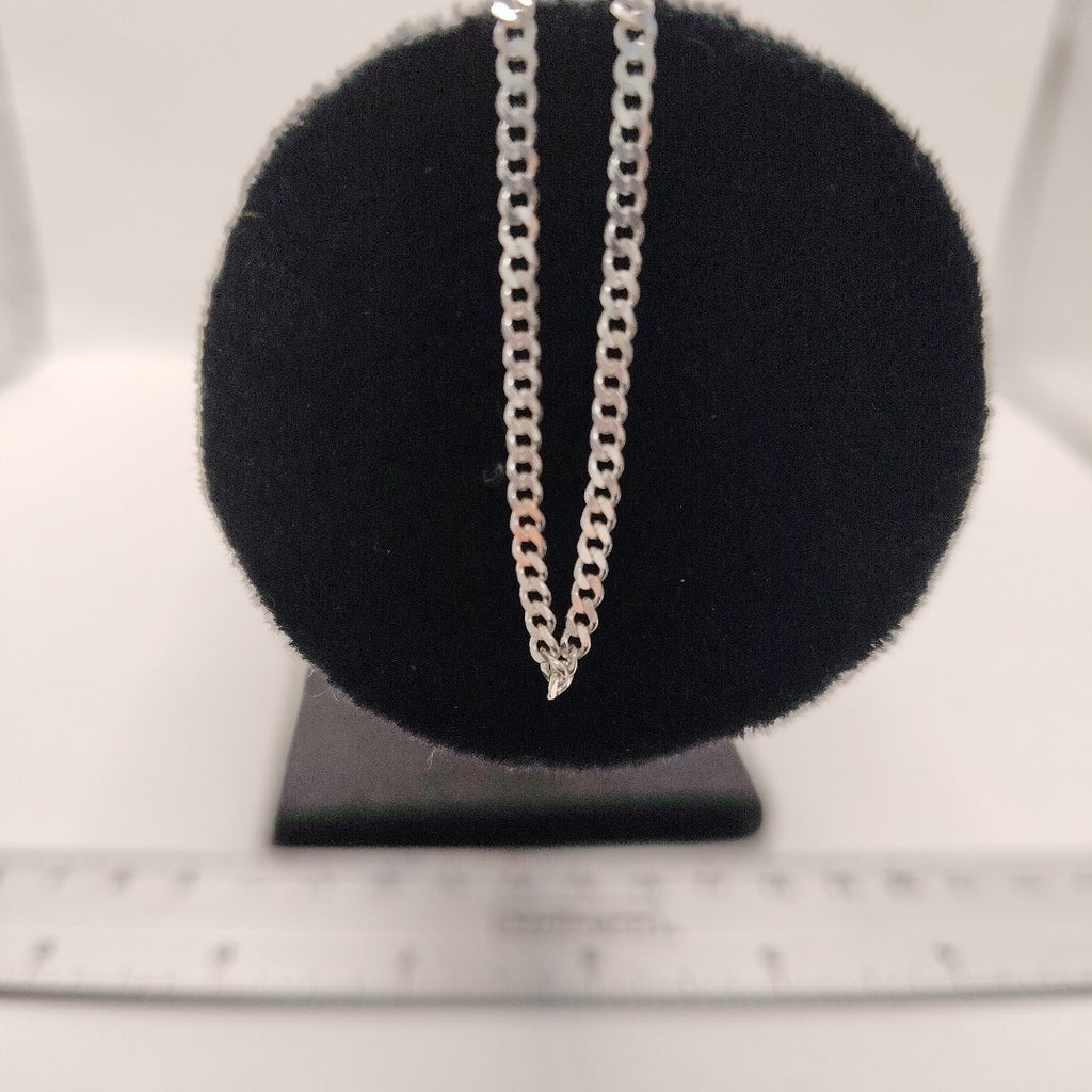 CADENA BARBADA PLATA .925 50 CM 5.03 GR (NUEVO)