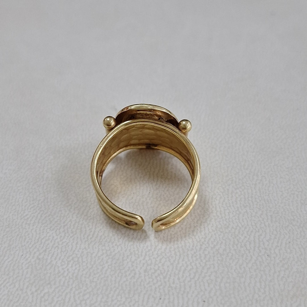 ANILLO ORO 14 K 4.3 GRMS (SEMINUEVO)