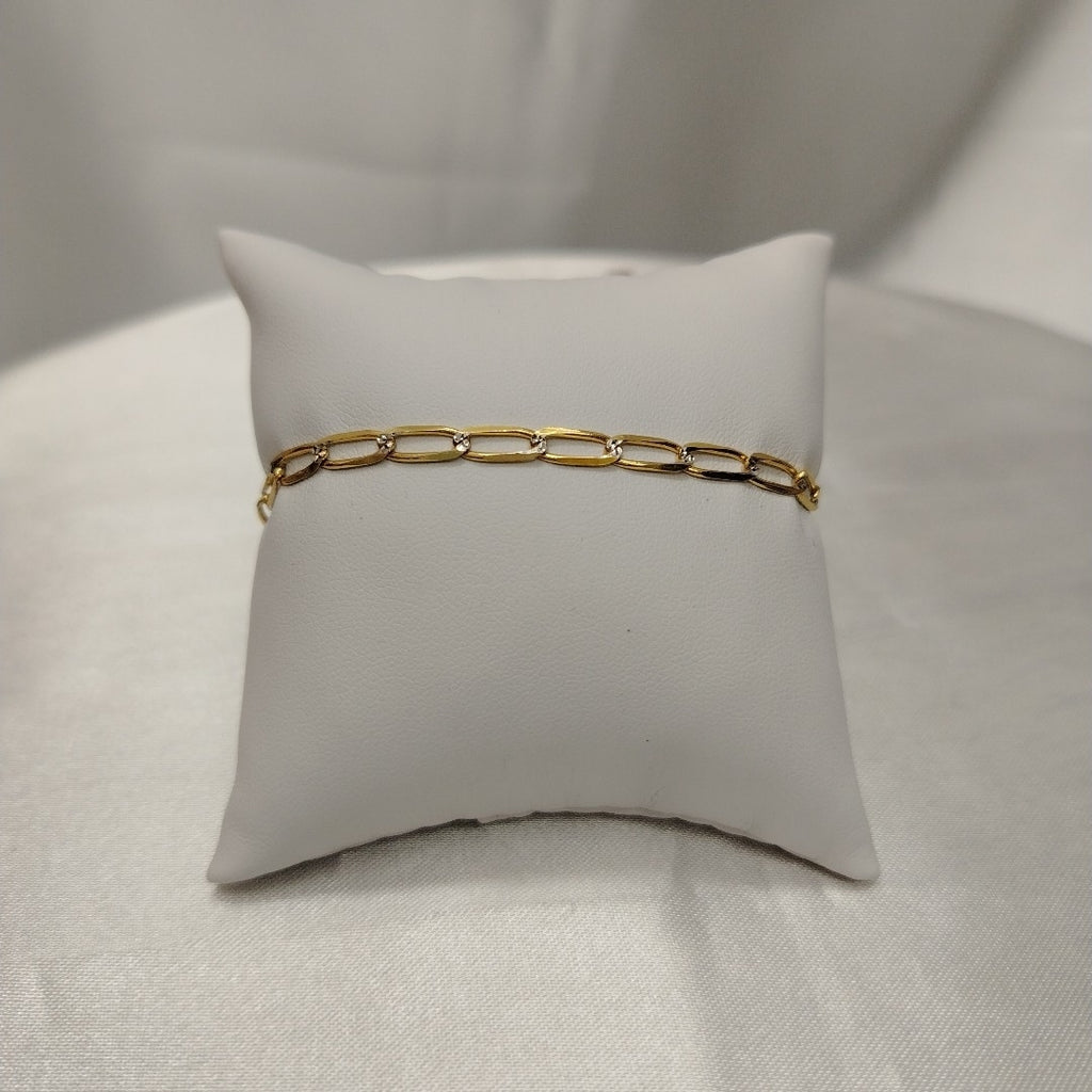 PULSERA TEJIDO ESLABONES 3.9G 18 CM (NUEVO)