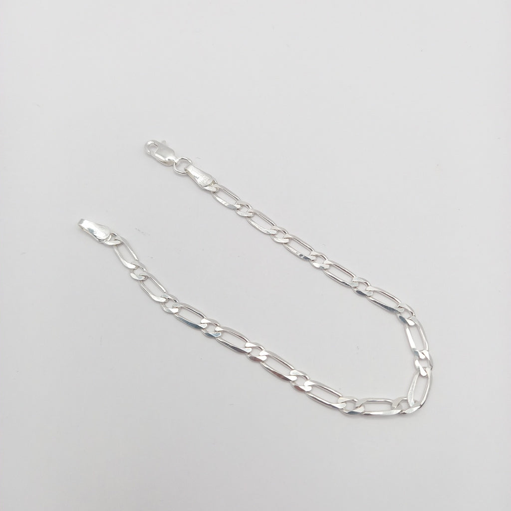 PULSERA TEJIDO 1X1 PLATA .925 18 CM 3.5 GR (NUEVO)