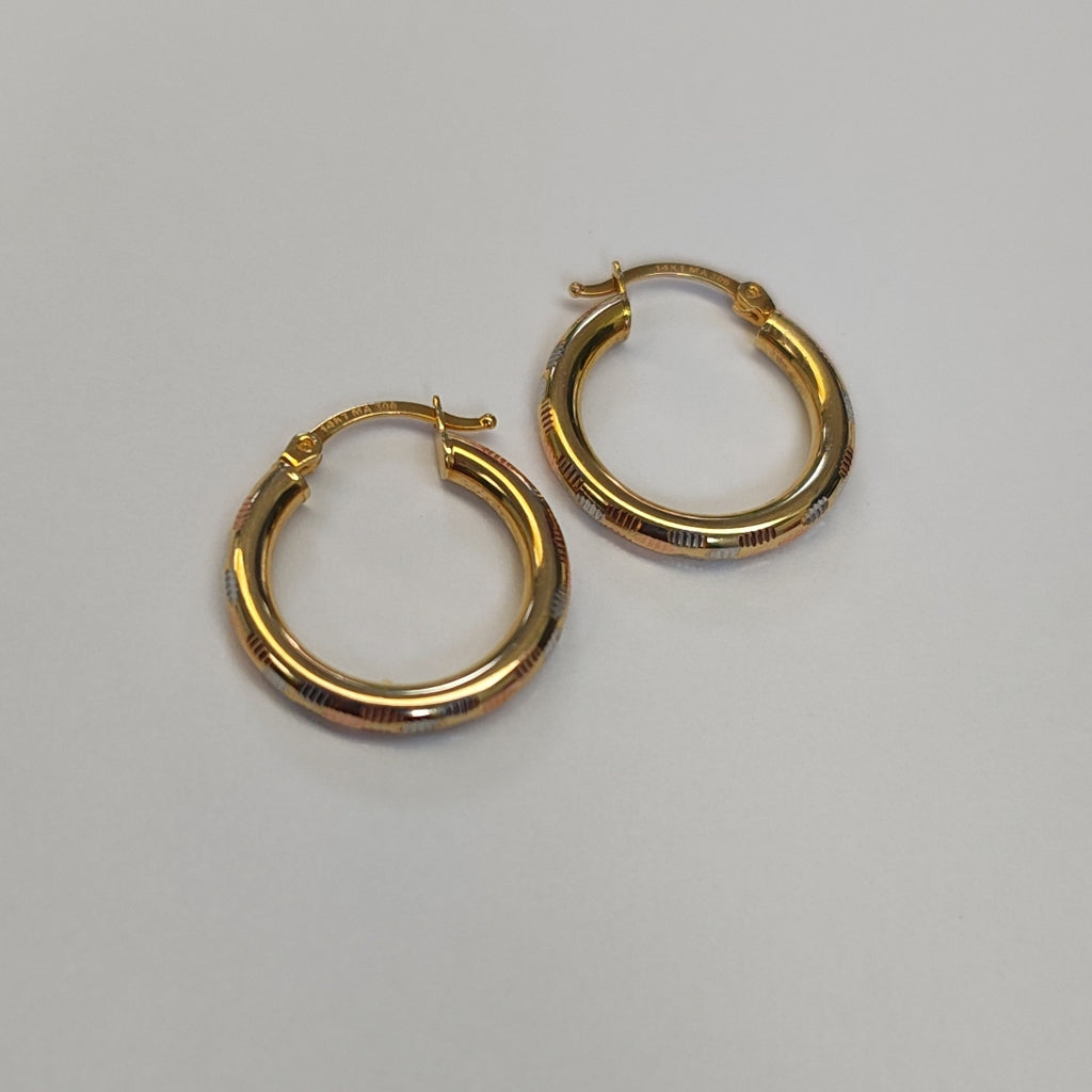 ARRACADAS ORO 14K 2.1 (NUEVO)