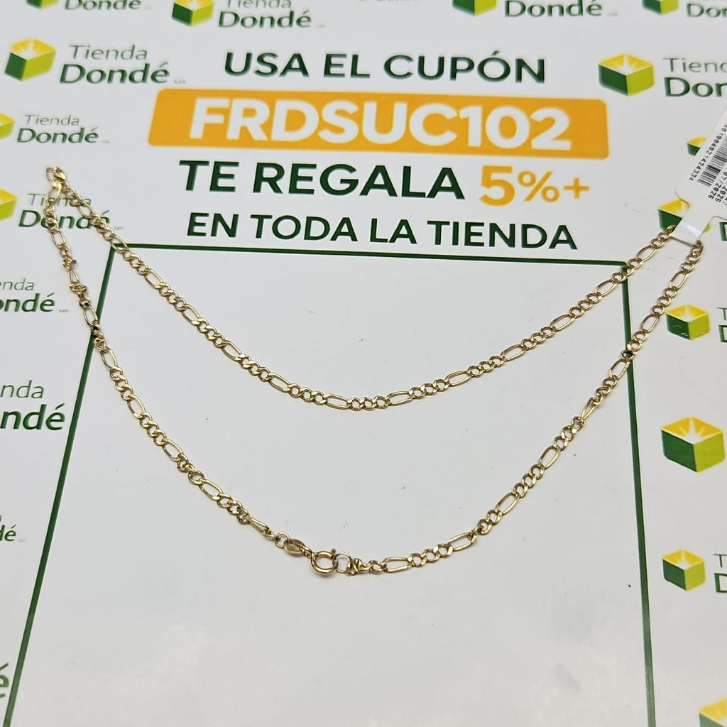 CADENA ORO 14 K 4,20 GRMS (SEMINUEVO)