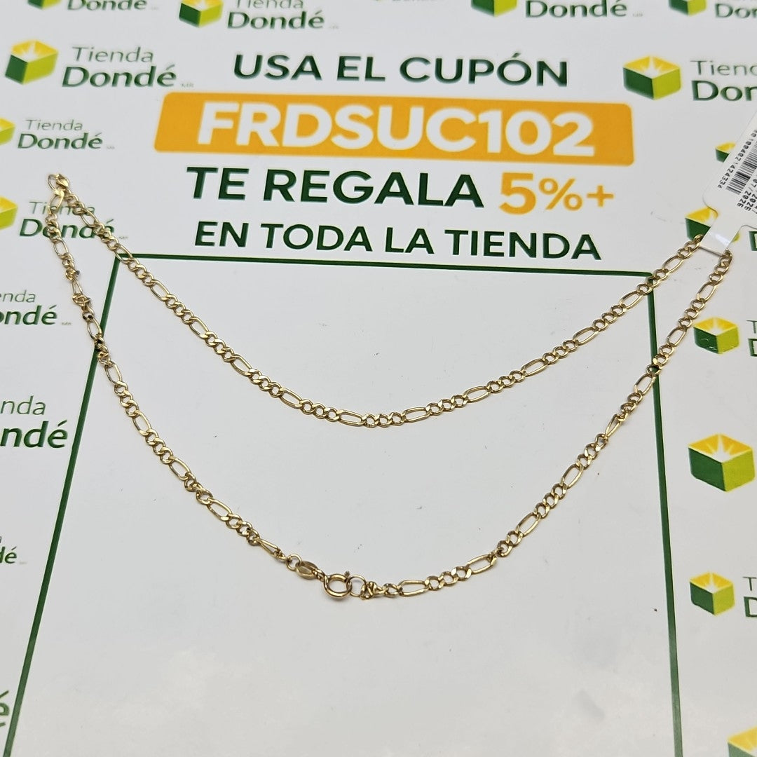 CADENA ORO 14 K 4,20 GRMS (SEMINUEVO)