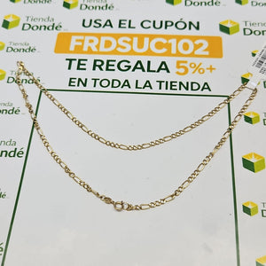 CADENA ORO 14 K 4,20 GRMS (SEMINUEVO)