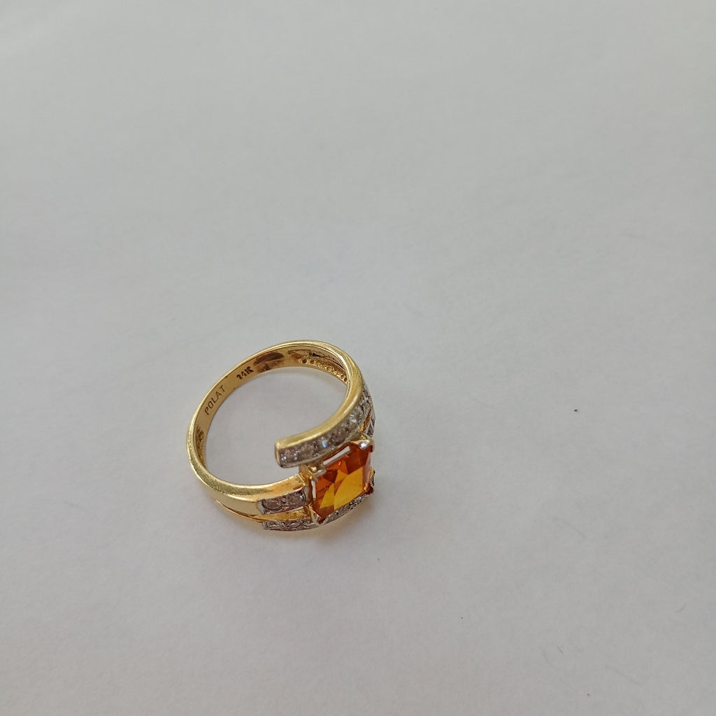 ANILLO ORO 14 K 4,90 GRMS (SEMINUEVO)
