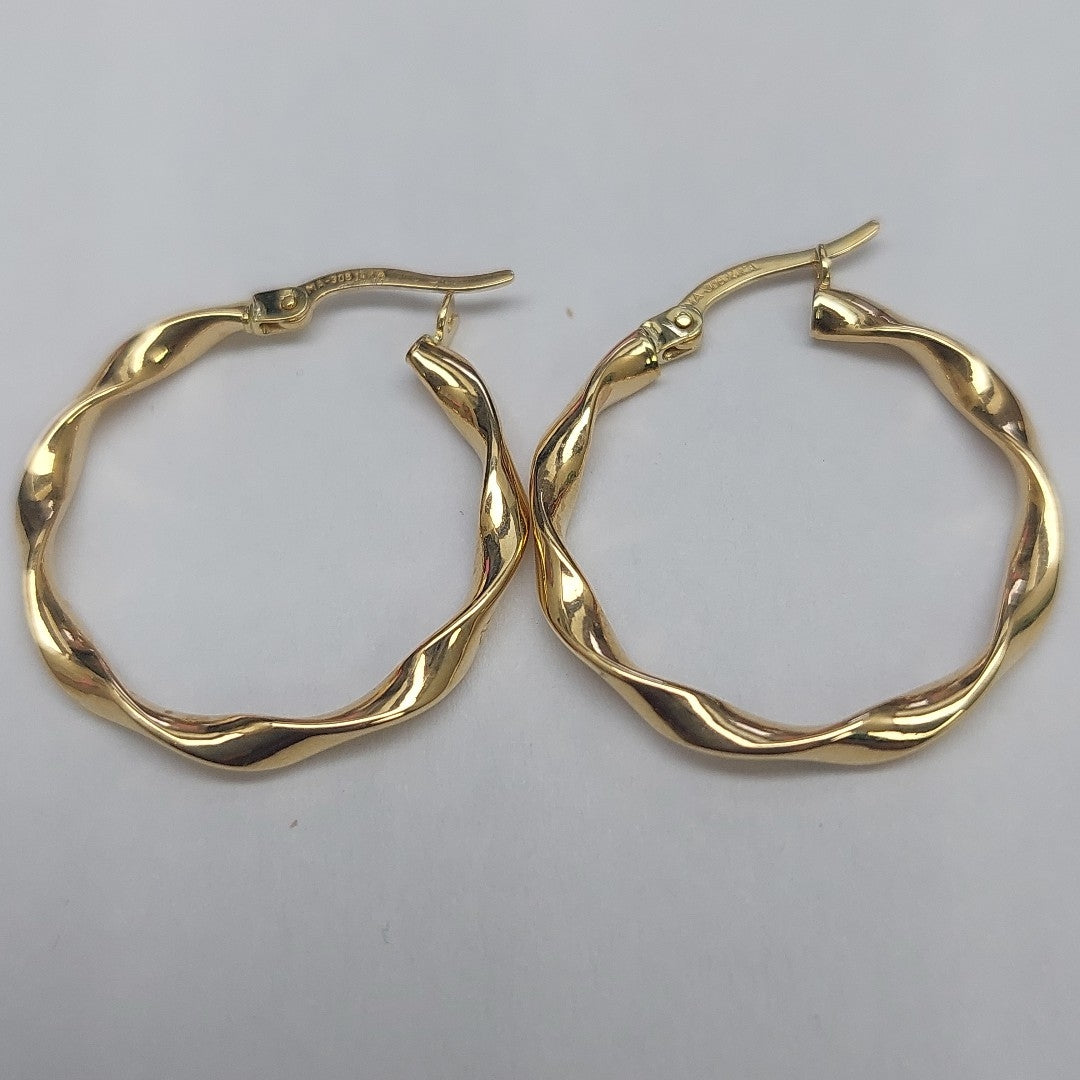 ARRACADAS ORO 14K 1.5 (NUEVO)