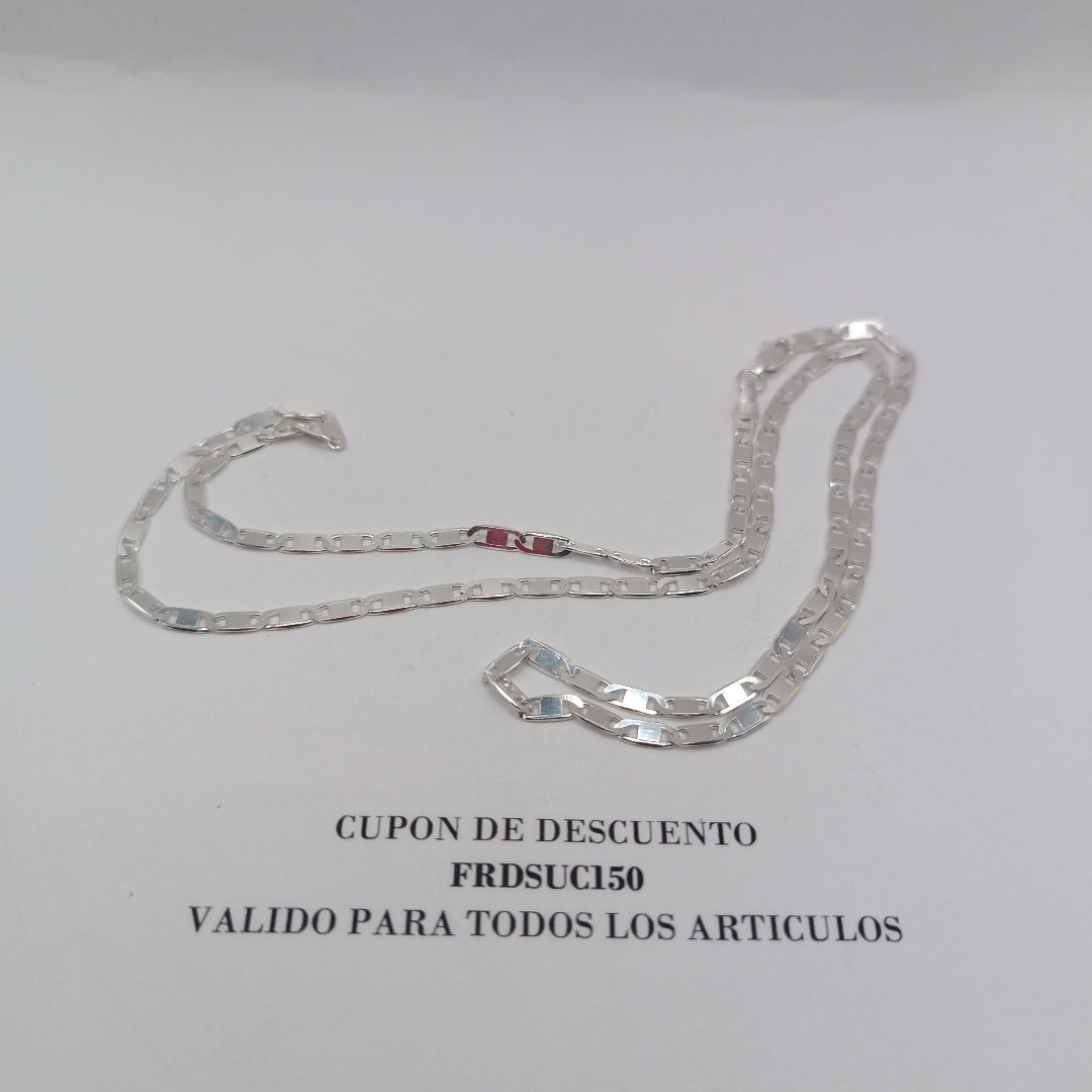 CADENA GUCHI PLATA .925 60 CM 10.23 GR (NUEVO)