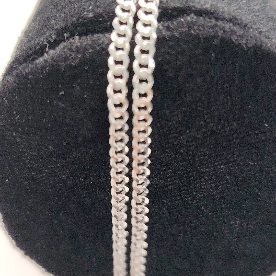 CADENA BARBADA PLATA .925 60 CM 6.63 GR (NUEVO)