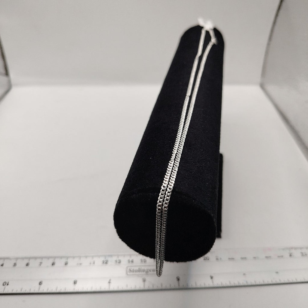 CADENA BARBADA PLATA .925 60 CM 6.63 GR (NUEVO)