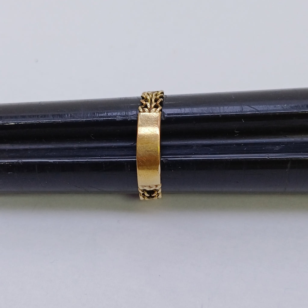 ANILLO ORO 14 K 1.5 GRMS (SEMINUEVO)