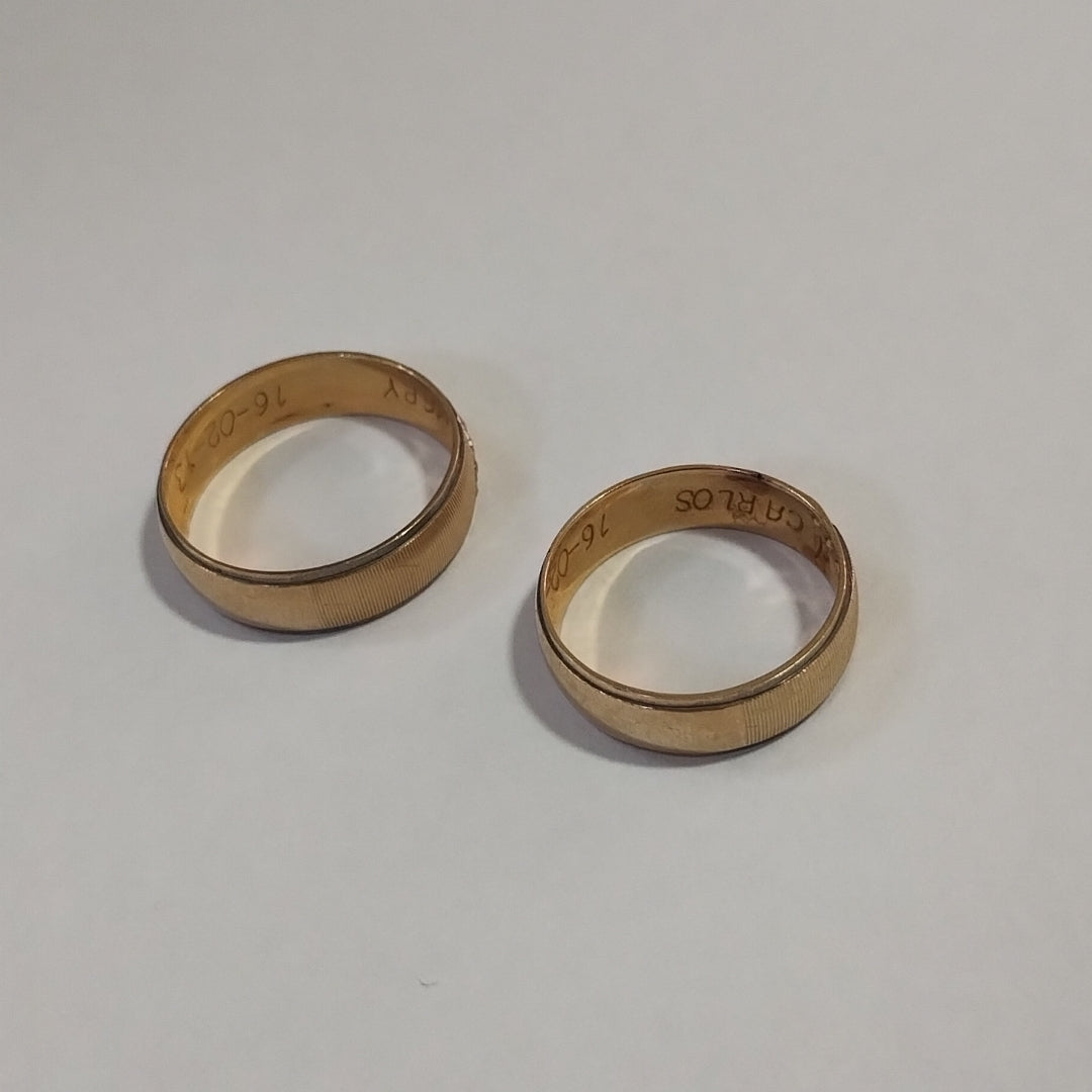 ARGOLLA ORO 10 K 4.8 GRMS (SEMINUEVO)