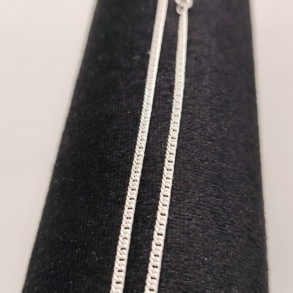 CADENA BARBADA PLATA .925 50 CM 4.12 GR (NUEVO)
