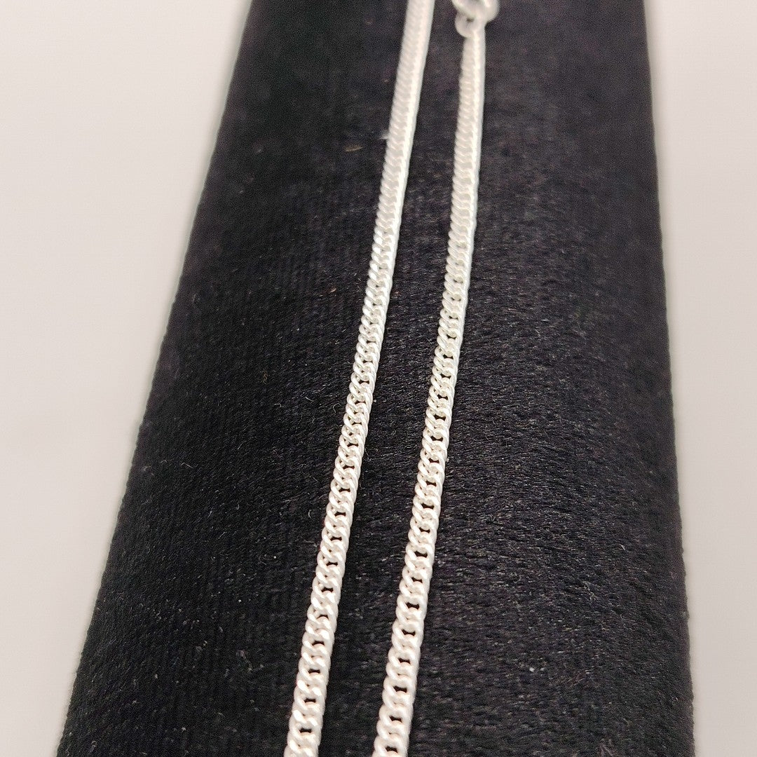 CADENA BARBADA PLATA .925 50 CM 4.12 GR (NUEVO)