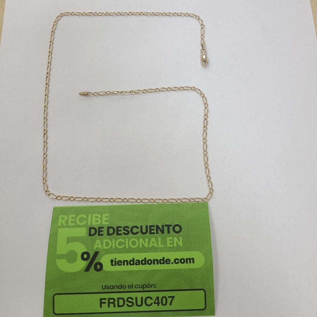 CADENA ORO 10 K 4,10 GRMS (SEMINUEVO)