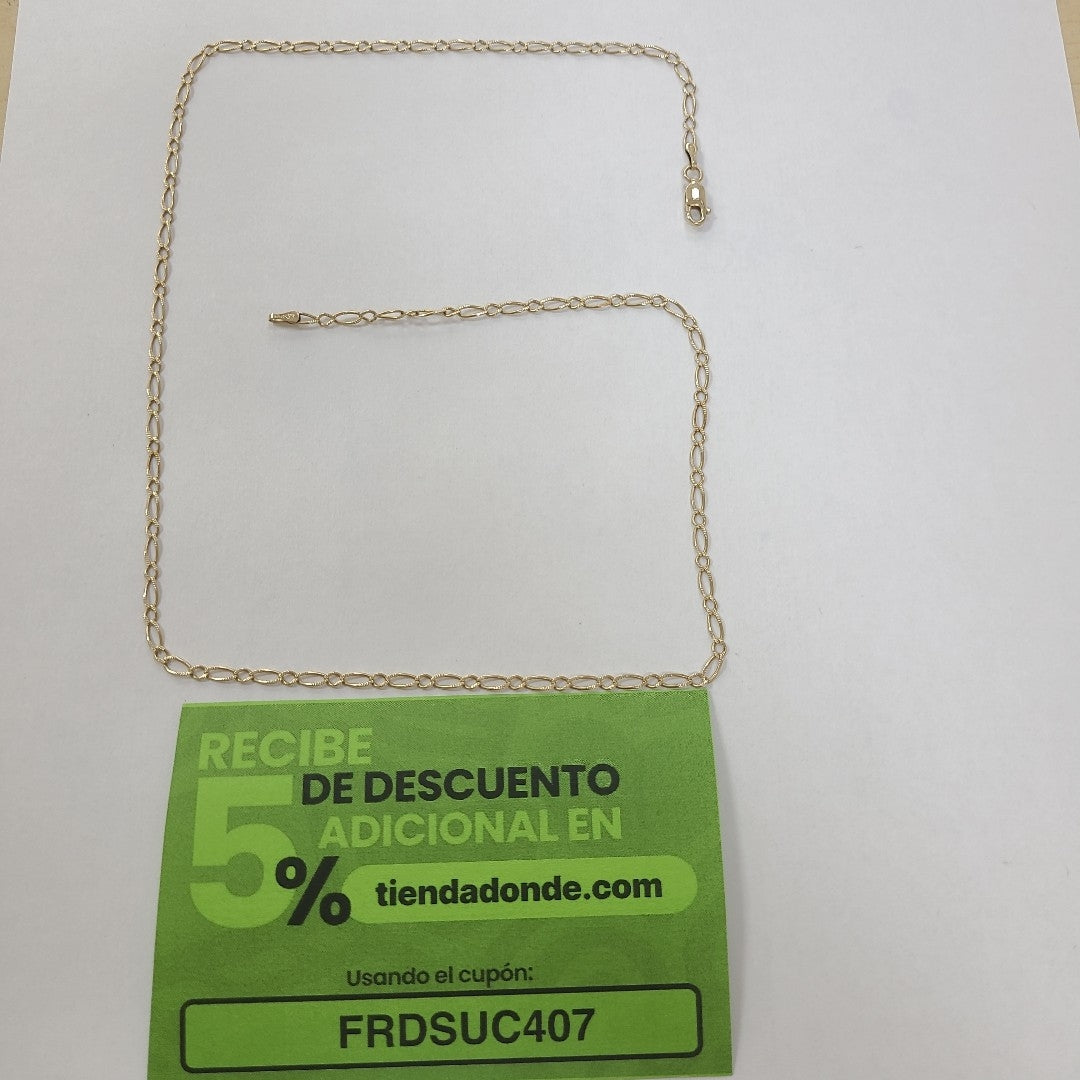 CADENA ORO 10 K 4,10 GRMS (SEMINUEVO)