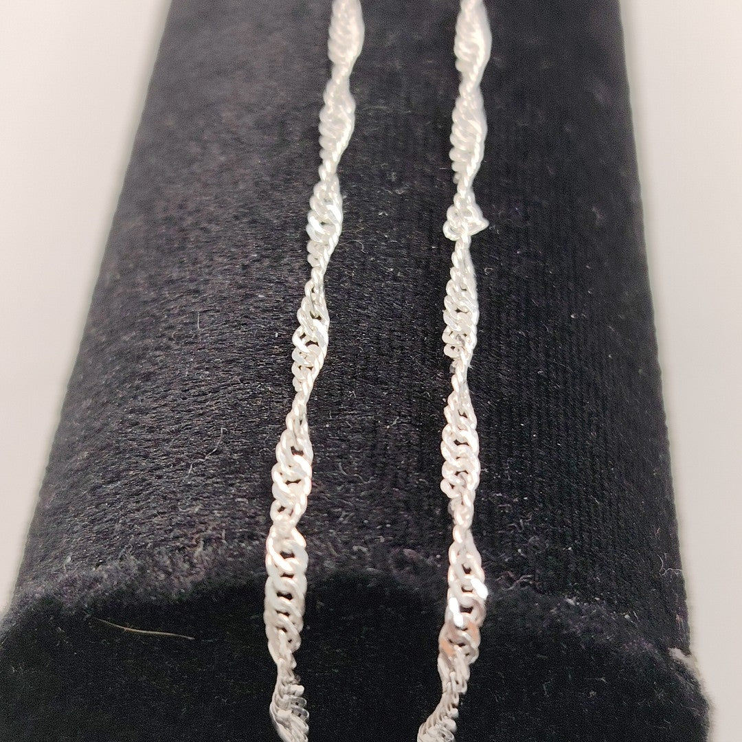 CADENA MEDIO TZL PLATA .925 55 CM 4.22 GR (NUEVO)