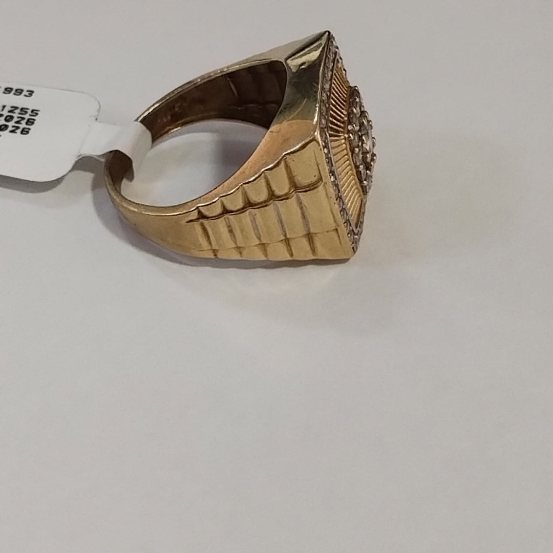 ANILLO ORO 10 K 6.1 GRMS (SEMINUEVO)